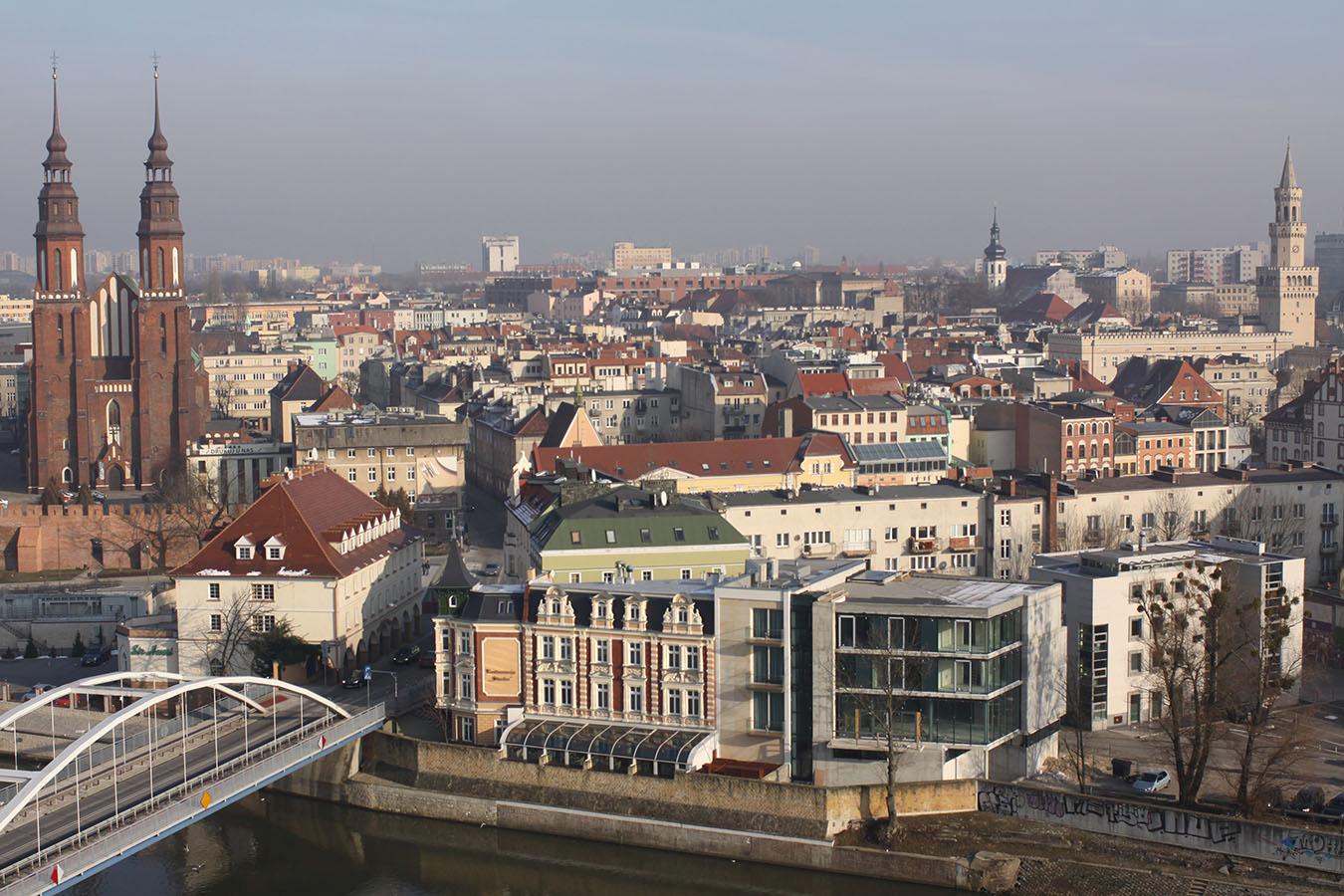 Opole, downtown